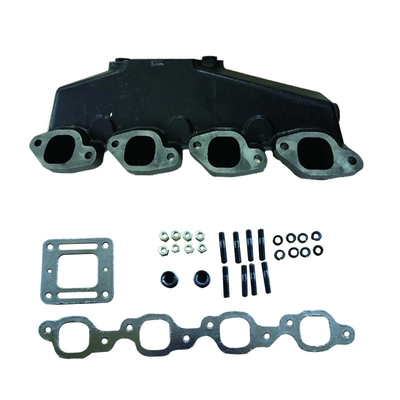 MerCruiser GM V8 Big Block 454 Marine-Motor mit Gusseisen-Manifold und Riser