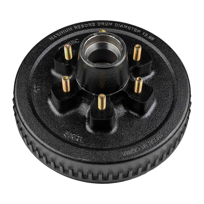 Anhängerteile 7000 lb 8 Lug 6 1/2 12 Zoll Bremstrommel für langlebige und Anhängerbremsen