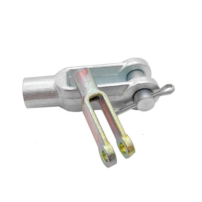 Hochpräzisions-Kohlenstoffstahl-Tropfen geschmiedet Clevis-Gewinde Yoke Endes für kundenspezifische Bestellungen