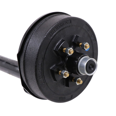 Spezielle Länge 3500 lb Torsionsanhängerachse mit elektrischen Bremsen und OEM-Service