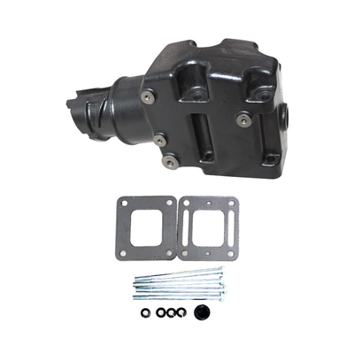Standard-Auspuff-Riser-Kit für Mercruiser 4&quot; Center Riser 44354 Ersatz