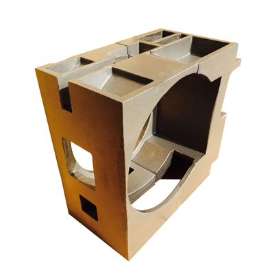 Komplexe Form Box Knoten-Guss-Eisen Getriebebox Gusswerkzeugen Harz Sand-Prozess Produzent