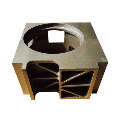 Komplexe Form Box Knoten-Guss-Eisen Getriebebox Gusswerkzeugen Harz Sand-Prozess Produzent