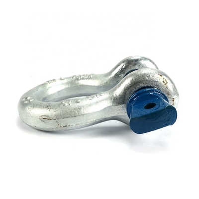 Custom Lifting Lyre Shackles Galvanized Forged Anchor Shackle von OEM Stahlschmiede