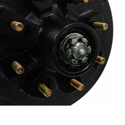 Hochkapazität 7000 lb Anhänger Achse mit elektrischen Bremsen und 8 Bolzen auf 6,5 &quot;Bolt-Muster