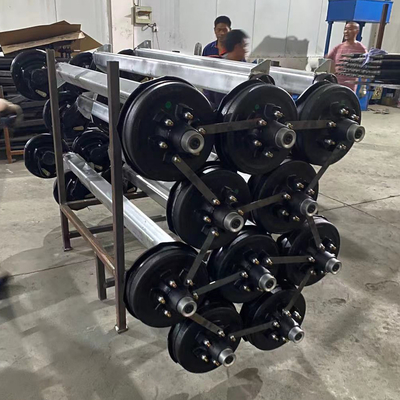 5200 lb 6 Lug Elektrische Bremsanhänger Achse Montage für 6 Bolzen auf 5,5 &quot;Bolt-Muster