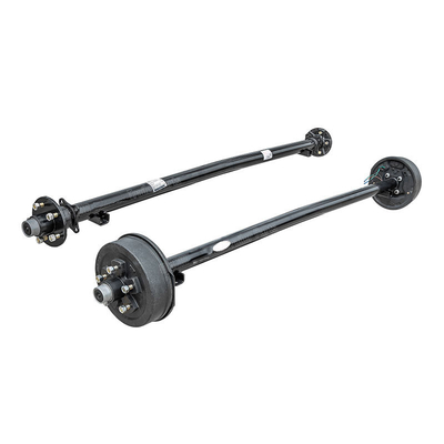 3500-8000 lb Leichtanhänger Achse Gerader Typ mit elektrischen/mechanischen/hydraulischen Bremsen