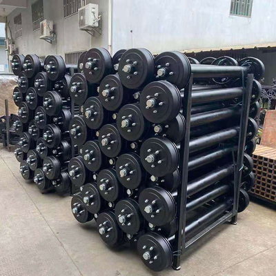 3500-8000 lb Leichtanhänger Achse Gerader Typ mit elektrischen/mechanischen/hydraulischen Bremsen