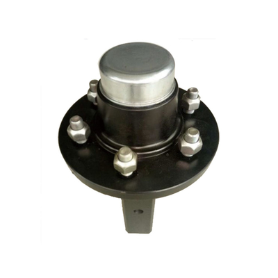 OEM-Dienstleistung und Flächenmalerei PCD 4&quot; / 4.5&quot; / 5&quot; / 5.5&quot; Solid Round / Square Utility Trailer Stub Axle