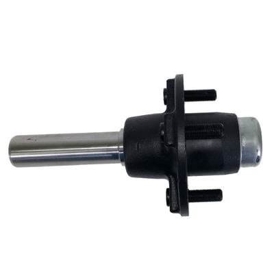 OEM-Dienstleistung und Flächenmalerei PCD 4&quot; / 4.5&quot; / 5&quot; / 5.5&quot; Solid Round / Square Utility Trailer Stub Axle