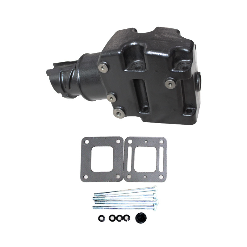 Standard-Auspuff-Riser-Kit für Mercruiser 4&quot; Center Riser 44354 Ersatz